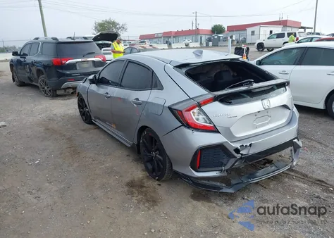 2017 Honda Civic Sport из США, поврежденный, VIN SHHFK7H43HU210317